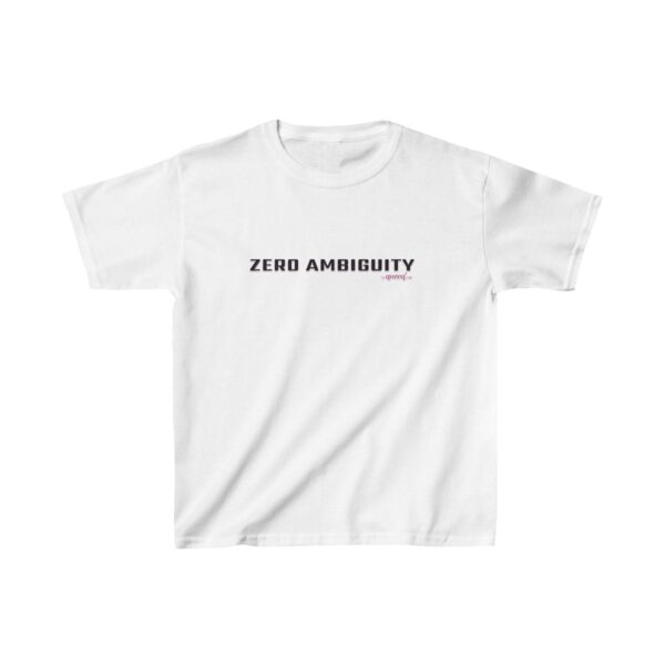 qozeq Kids Heavy Cotton Tee - ZERO AMBIGUITY